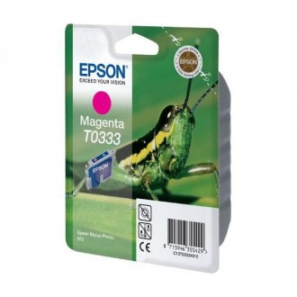 Epson T0333 (C13T033340), originálny atrament, purpurový, 17 ml