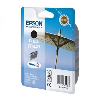 Epson T0441 (C13T044140), originálny atrament, čierny, 13 ml