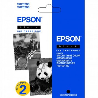 Epson T050142 (C13T050142), originálny atrament, čierny, 2 × 15 ml, 2-pack