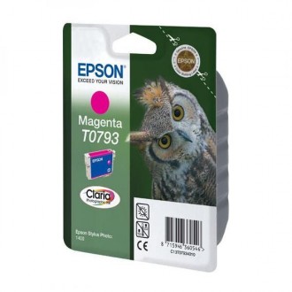 Epson T0793 (C13T079340), originálny atrament, purpurový, 11,1 ml