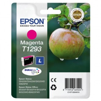 Epson T1293 (C13T12934012), originálny atrament, purpurový, 7 ml
