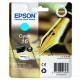 Epson T1622 (C13T16224010), originálny atrament, azúrový, 3,1 ml