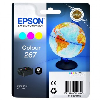 Epson T2670 (C13T26704010), originálny atrament, farebný, 6,7 ml