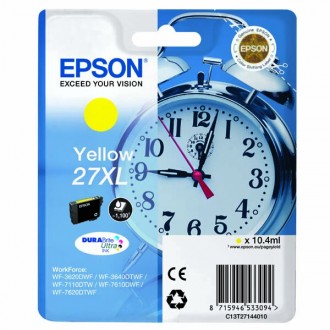 Epson T2714XL (C13T27144010), originálny atrament, žltý, 10,4 ml