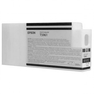 Epson T5961 (C13T596100), originálny atrament, photo čierny, 350 ml