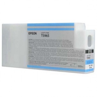 Epson T5965 (C13T596500), originálny atrament, svetlo azúrový, 350 ml