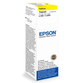 Epson T6644 (C13T66444A), originálny atrament, žltý, 70 ml