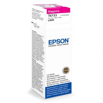 Epson T6733 (C13T67334A), originálny atrament, purpurový, 70 ml