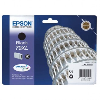 Epson T7901XL (C13T79014010), originálny atrament, čierny, 42 ml