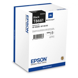 Epson T8651XXL (C13T865140), originálny atrament, čierny, 221 ml