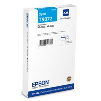 Epson T9072XXL (C13T907240), originálny atrament, azúrový, 69 ml