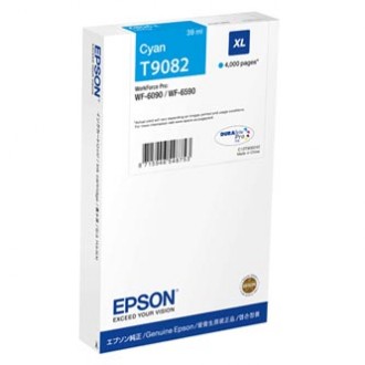 Epson T9082XL (C13T908240), originálny atrament, azúrový, 39 ml