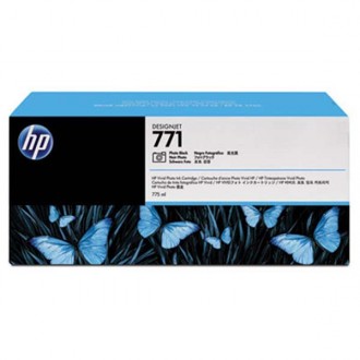 HP CR256A (771), originálny atrament, photo čierny, 3 × 775 ml, 3-pack