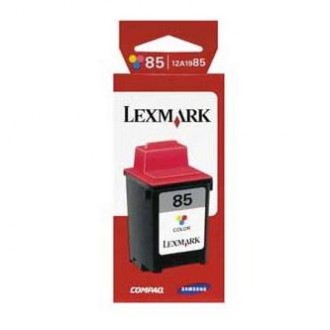 Lexmark 12A1985E (#85), originálny atrament, farebný