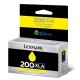 Lexmark 14L0200XLA (#200), originálny atrament, žltý
