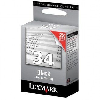 Lexmark 18C0034EXL (#34), originálny atrament, čierny
