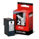 Lexmark 18C1428E (#28), originálny atrament, čierny