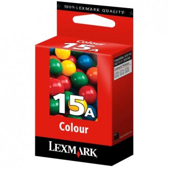 Lexmark 18C2100E (#15A), originálny atrament, farebný