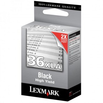 Lexmark 18C2190EXLA (#36), originálny atrament, čierny