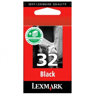Lexmark 18CX032E (#32), originálny atrament, čierny