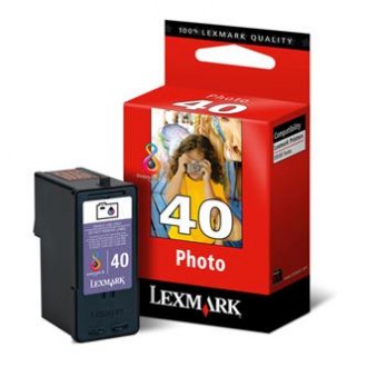 Lexmark 18Y0340E (#40), originálny atrament, photo farebný