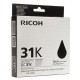 Ricoh GC-31K (405688), originálny atrament, čierny