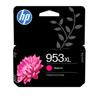 HP F6U17AE (953XL), originálny atrament, purpurový