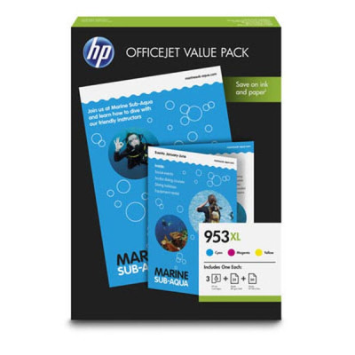 HP 1CC21AE (953XL), originálny atrament, CMY, 3-pack