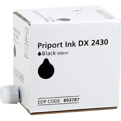 Ricoh 893787 (817222), originálny atrament, čierny, 5 x 500 ml