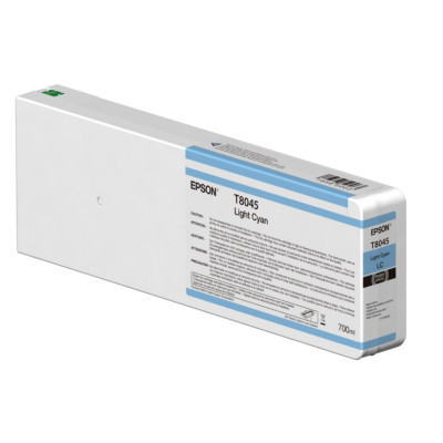 Epson T8045 (C13T804500), originálny atrament, svetlo azúrový, 700 ml