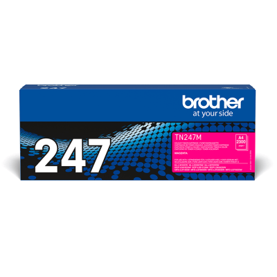Brother TN-247M, originálny toner, purpurový