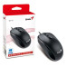 Genius Myš DX-110, 1000DPI, optická, 3tl., 1 kolečko, drátová, černá