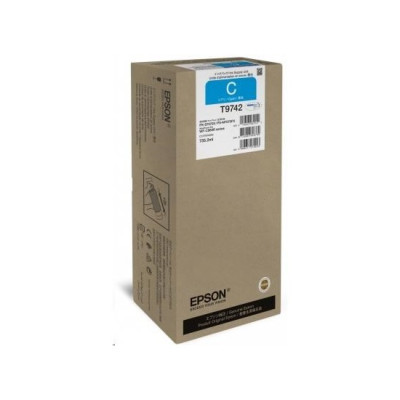 Epson T9742 (C13T97420N), originálny atrament, azúrový, 735,2 ml