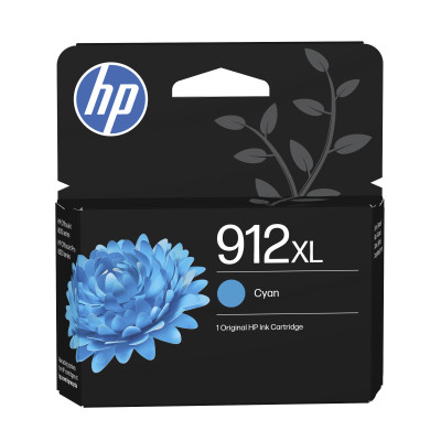HP 3YL81AE (912XL), originálny atrament, azúrový, 8,5 ml