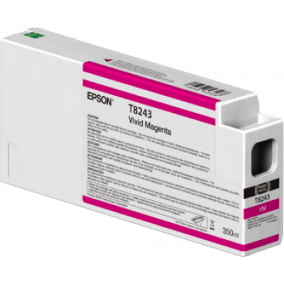 Epson T8243 (C13T824300), originálny atrament, vivid purpurový, 350 ml