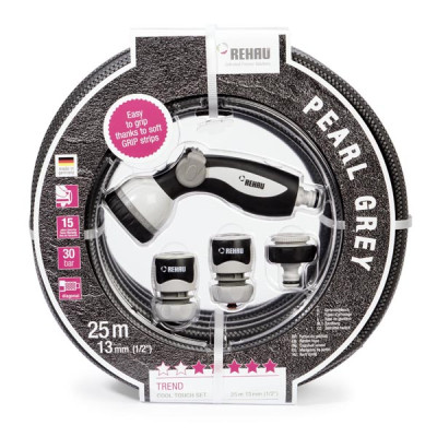 Rehau zahradná hadica COOL TOUCH, 25m, 13mm, 30bar, šedá