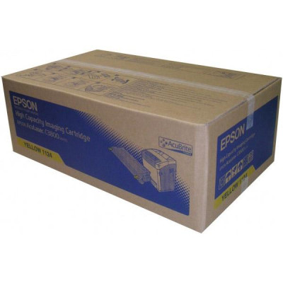 Epson C13S051124, originálny toner, žltý
