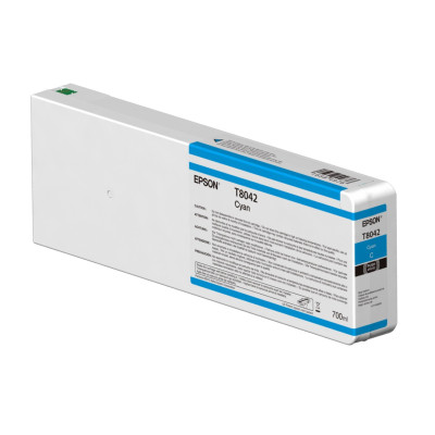 Epson T8042 (C13T804200), originálny atrament, azúrový, 700 ml
