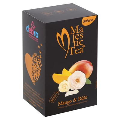 Ovocný čaj Biogena Majestic - mango & ruža
