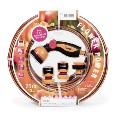 Rehau záhradná hadica COOL TOUCH, 25m, 13mm, 30bar, červená
