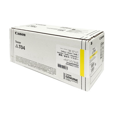 Canon T04Y (2977C001), originálny toner, žltý