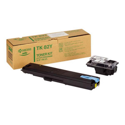 Kyocera TK-82Y, originálny toner, žltý