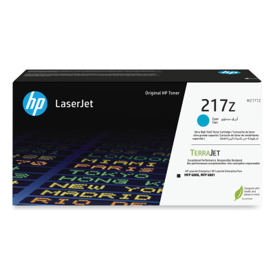 HP W2171Z (217Z), originálny toner, azúrový
