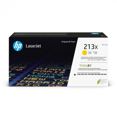 HP W2132X (213X), originálny toner, žltý