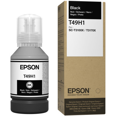 Epson T49H1 (C13T49H10N), originálny atrament, čierny, 140 ml