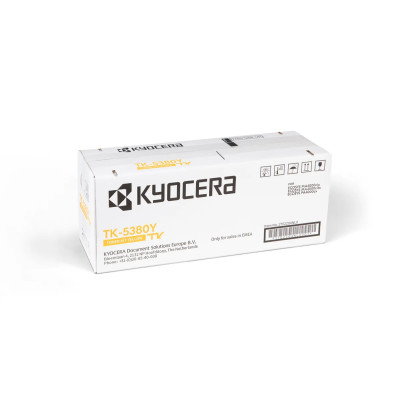 Kyocera TK-5380Y (1T02Z0ANL0), originálny toner, žltý