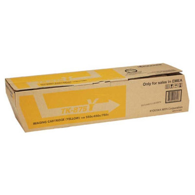 Kyocera TK-875Y, originálny toner, žltý