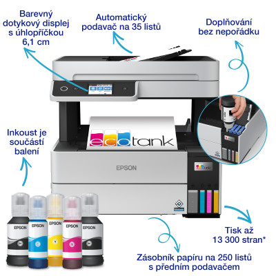 Multifunkčná tlačiareň Epson EcoTank L6460 (C11CJ89403)