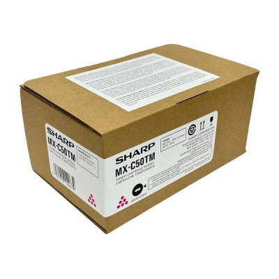 Sharp MX-C50TM, originálny toner, purpurový