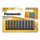 Batéria alkalická, AA, 1.5V, Panasonic, blister, 10-pack, Alkaline power